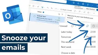 Microsoft Outlook &mdash; откладывайте электронные письма, чтобы ваш почтовый ящик оставался чистым