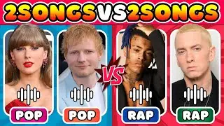 POP vs RAP Save Two Drop Two Songs 🎤🔥 📀 Most Popular Songs | 99.9% Will Fail | Music Quiz 2026