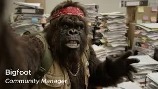 🎥 Bigfoot is Back&hellip; and He's a Community Manager Now! 🦶📋