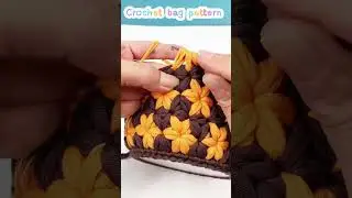 Amazing crochet bag pattern #howtomakecrochet