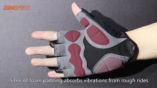 Half-Finger Cycling Gloves - Souke Sports