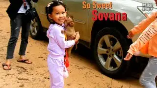 Very Sweet Sovana!! Abandoned Monkey Sovana Give A Sweet Hug For Her New Little Friends At The Park