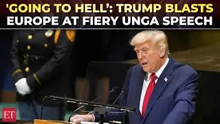Trump's full UNGA speech: From migration to criticising European allies, US Prez&rsquo;s fiery remarks