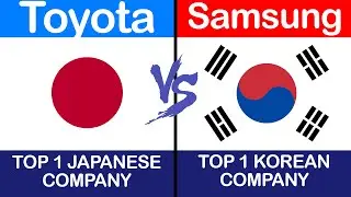Top 1 Japanese Company vs Top 1 Korean Company