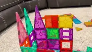 Get The Kids Off Technology With Cossy Magnetic Tiles