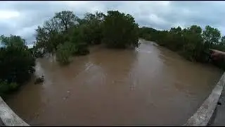flood waters of Hurricane Harvey in 360 #houstonflood
