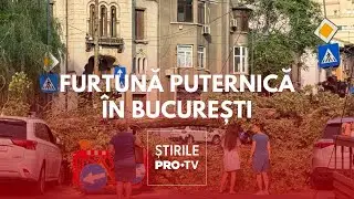 Cod roșu de vijelii și grindină de mari dimensiuni, &icirc;n București. O femeie a murit