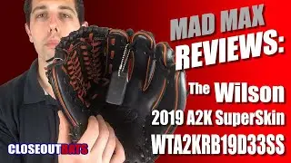 Closeoutbats.com Wilson A2K SuperSkin Series 11 75 Pitcher's Glove  WTA2KRB19D33SS 2019