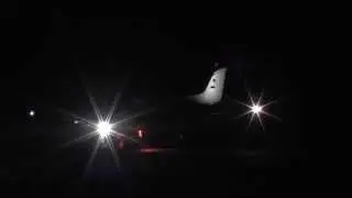 King Air C90GT night approach