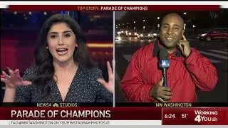 NBC's Shomari Stone Reports:  Best Moments From DC's Historic World Series Parade