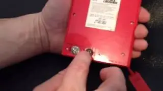 Radio shack space crusher LCD game battery installation