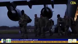 First U.S. reinforcement troops arrive in Poland, more expected