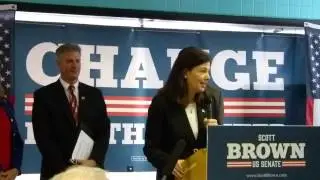 Kelly Ayotte Endorses Scott Brown Part 1
