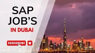 SAP jobs in UAE | How to apply jobs in uae? | Job websites in uae #sapjobs #dubai #uae #dubaijobs