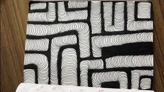 &ldquo;Trippy Line Art Pattern | Easy Zen Doodle Design&rdquo; | (@Artbyrora )
