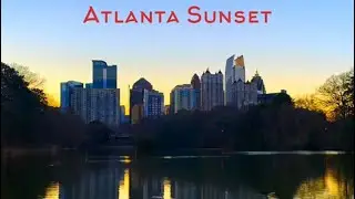 Atlanta Sunset (2/20/21) | Time lapse | Photography | Piedmont Park | Seand67