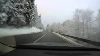 Fernpass - Highline179 in winter