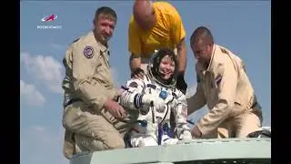 🚀🛰️ Expedition 59 Crew's Safe Return: Landing in Kazakhstan