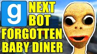 Garry's Mod Next Bot - Forgotten Baby Invaded Our Diner! | Comedy Gaming