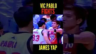 Vic Pablo is not Scared of James Yap🔥
