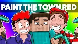 🔥 STEVE NAJLEPSZYM PRZYJACIELEM PRZYJACIÓŁ! | PAINT THE TOWN RED /w Hadesiak
