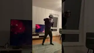 Tried out the brand new PS VR2 with the Resident Evil Village game! AWESOME experience #bazzza #vr
