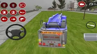 Real Fire Truck Driving Simulator 2025 - New Fire Fighting Fireman's Daily Job - Game Pickle 