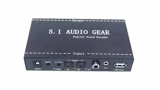 Vcando 5.1 AUDIO GEAR -Digital Sound Decoder