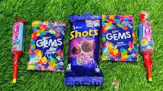 ASMR Most Popular Candy | Some lots of colorful rainbow lollipop candy | Unpacking chocolate ASMR