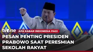 Pidato Presiden Prabowo: Saya Lebih Hormati Pemulung dari Koruptor | AKIP tvOne