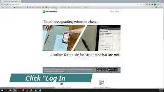 ZIPGRADE: STEP 1 REGISTER AND LOG IN