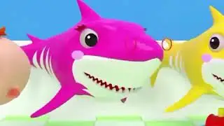 Shark Finger Family  Remix/ sing along / kids rhymes