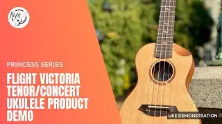 Flight Victoria Concert / Tenor CEQ Ukulele Sound Demonstration