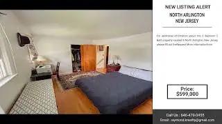 🏡 New Listing Alert: waterfront property for sale, 3 bedroom home North Arlington, luxury real es...
