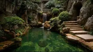 Mini Zen Waterfall for Deep Sleep &mdash; Relieve Stress & Anxiety Fast (No Music) | for Study & Calm Mind