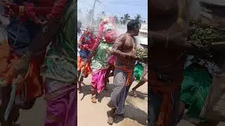 பத்ரகாளி திருநடணவீதியுலா காட்சி #kaliamman #kali #thirubuvanam #god #tamilgod #kalidance #tamilnadu