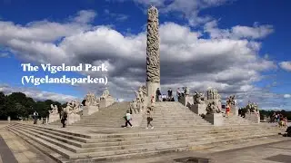 Vigelands Parken Oslo 2023 - Fall 🍁Walking Tour in Oslo Norway 🇳🇴