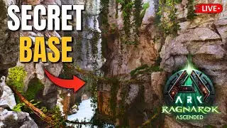 Building our SECRET Hideaway Base on Ragnarok! Ep.12 | Ragnarok Ark Survival Ascended