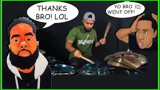 Drummer Reaction- Give Me A Reason Drum Cover By J-rod Sullivan