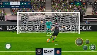 Fc Mobile Penalty Shootout #23 Inter Miami Vs Sunderland #fcmobile26