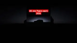 All new Pajero sport 2026 #pajero #hilux #isuzu #nissan #raptor