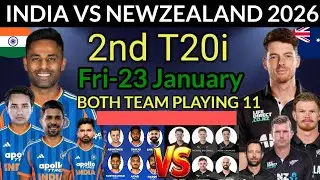 2nd T20 India Vs Newzealand Playing 11 | ind vs nz playing 11 2026 | india vs newzealand 