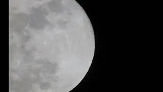 What is this flying across the Moon? UFO or Space junk?