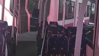 Volvo B7LA Wright Eclipse Fusion bendy bus falls out of the map
