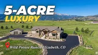 Wild Pointe Ranch, Elizabeth, CO | Luxury Living with Open Space & Equestrian Trails Homes for Sale