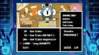 Undertale: Getting Temmie Armor