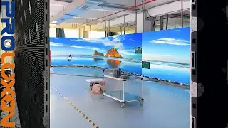 P1.5625 Arc Corner Fine Pith/Small Pixel Pitch LED Video Wall Display, Indoor High Resolution Screen