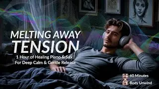 Melting Away Tension | 60-Min Piano & Sax in 528Hz Japanese Chanson for Deep Sleep & Inner Calm
