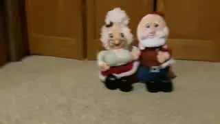 Genmy animated Santa Claus, and Mrs. Claus