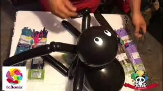 Araña con globos para Halloween!!🕷🕸👻 // Globos Balloonia